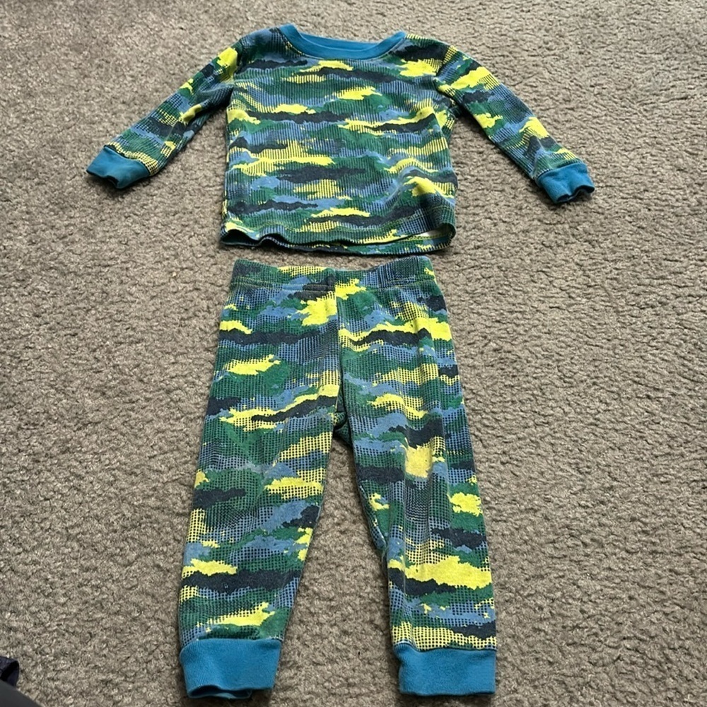 Camouflage Pajamas size 12 months